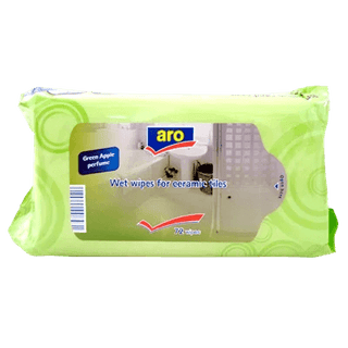 aro vådservietter til keramiske overflader, Sæt med 72