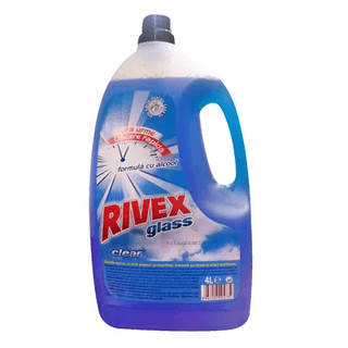 Rivex Glass – Vinduesrens 4 L, stribefri rengøring med antistatisk effekt