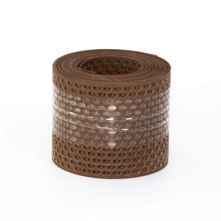 Ventilationsbånd til Tagfod – 5 m x 100 mm | Brun