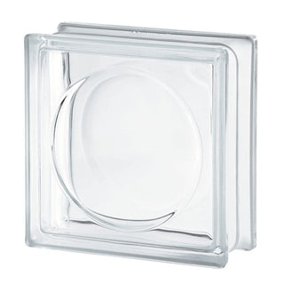 Glasbyggesten ALPHA klar 19x19x8 cm