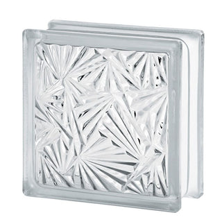 Glasbyggesten CUNEIS klar 19x19x8 cm