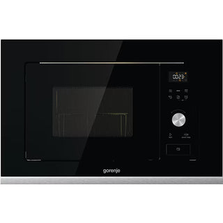Gorenje BMX201AG1BG Indbygningsmikroovn 20 L – 800W – Grill – Sort