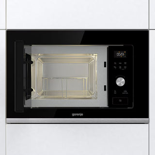 Gorenje BMX201AG1BG Indbygningsmikroovn 20 L – 800W – Grill – Sort