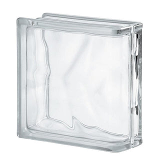 Clear Wave Lineær Ende - 19x19x8 cm