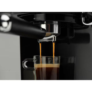 Gorenje ESCM15DBK Manuel Espressomaskine – 15 bar – 1.5 L – Cappuccino System – Sort/Sølv