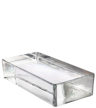 Glasbyggesten VetroPieno Clear – Klar massiv glasblok