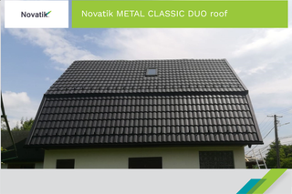 Novatik METAL Classic DUO Ståltag 0,50 mm – Bimodul Tagplader