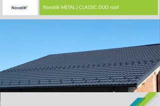 Novatik METAL Classic DUO Ståltag 0,50 mm – Bimodul Tagplader