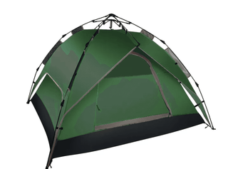 Snap pop-up telt – 3-4 personer, automatisk opsætning, 230x200x140 cm, grøn