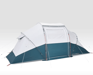 Arpenaz 4.2 Fresh&Black telt – 4 personer, 2 rum + living, mørklægning & UV-beskyttelse