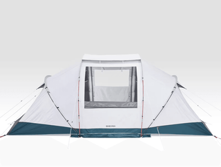 Arpenaz 4.2 Fresh&Black telt – 4 personer, 2 rum + living, mørklægning & UV-beskyttelse