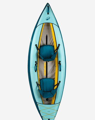 Tribord 100 oppustelig kajak – 1/2 personer, komplet sæt med pagajer, pumpe og taske