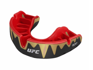 Opro Fangz Tandbeskytter – Sort/Guld/Rød | Platinum Senior