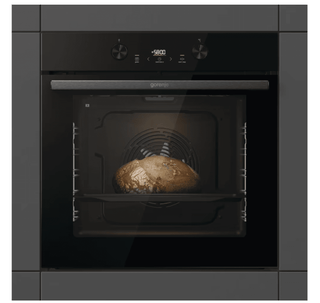 Indbygningsovn Gorenje BPS6737E04DBG – 77 L | 11 funktioner | AirFry | Pyrolytisk selvrens | Klasse A+ | Sort