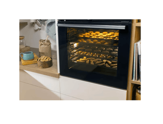Indbygningsovn Gorenje BOS6737E13WG – 77 L | 13 funktioner | AirFry | HydroClean | Op til 300°C | Hvid