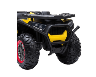 NOVOKIDS Desert Rider – Elektrisk ATV til børn 24V, gul/sort (3–12 år)