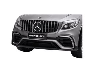 NOVOKIDS Mercedes GLC 63 AMG – Elbil til Børn, 12V, Grå (3–8 år)