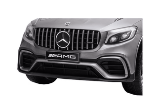 NOVOKIDS Mercedes GLC 63 AMG – Elbil til Børn, 12V, Grå (3–8 år)