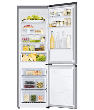 Samsung RB34C670ESA/EF Kombiskab – 344 L, 185 cm, No Frost, Klasse E, Inox