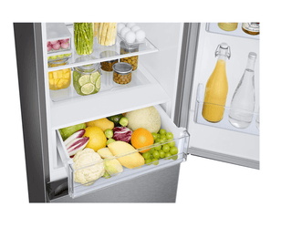 Samsung RB34C670ESA/EF Kombiskab – 344 L, 185 cm, No Frost, Klasse E, Inox