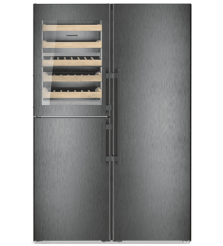 Liebherr XRCbs 5295 Peak Side-by-Side Køle-/fryseskab – 691 L, NoFrost, BioFresh, Dark Inox