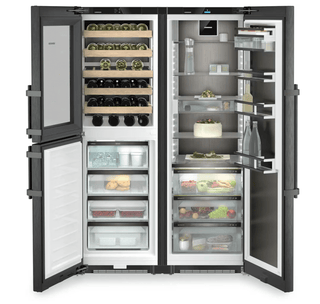 Liebherr XRCbs 5295 Peak Side-by-Side Køle-/fryseskab – 691 L, NoFrost, BioFresh, Dark Inox