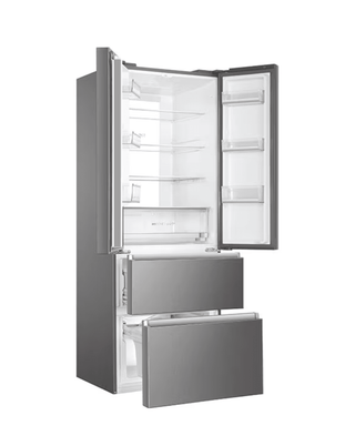 Haier HB17FPAAA Side-by-Side Køle-/fryseskab – 446 L, No Frost, 190 cm, Inox
