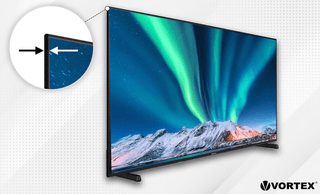 LED TV VORTEX 32" V32R021278 – HD, 81 cm, HDMI/USB, Slankt design