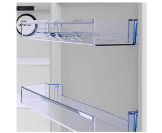 Kombineret køle-/fryseskab BEKO B3RGNA354HXB1 – 351 l, No Frost, Inox, H 203,5 cm, Energiklasse E