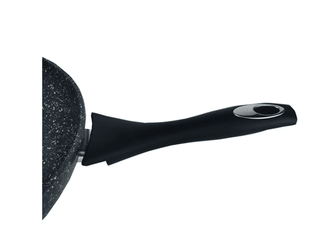 Gryde med låg MYRIA MY4426, 2,8L, Ø20 cm, aluminium, sort