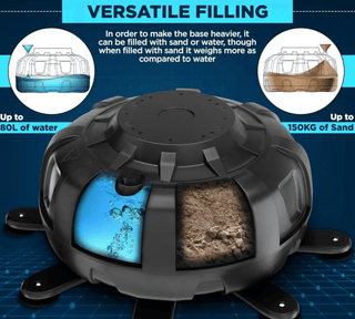 RDX Target 6FT Boksepude med Handsker – Sølv | Fritstående | 183 cm høj
