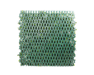 Kunstig hæk / hegnsskjuler 100x200 cm – 3D bregne blade – Grøn – Privatlivsskærm