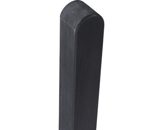 Hegnstolpe Træ 7×7×190 cm Antracit – Fyrretræ Stolpe til Hegn