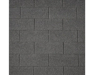 Bituminøs Shingles Tagpap Precit – rektangulær, sort, 2 m²