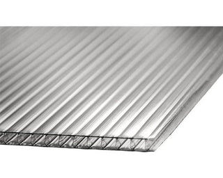 Bravo termotagplade i polycarbonat – 6000 x 2100 x 10 mm, klar (2-lags)
