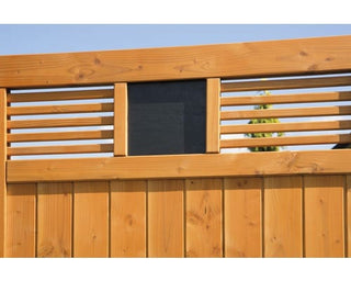 Konsta Latina trælåge 90 × 90 cm – douglasgran, kirsebærfarvet