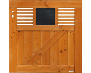 Konsta Latina trælåge 90 × 90 cm – douglasgran, kirsebærfarvet