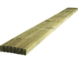 Konsta Terrassebrædder i Træ – 32 x 132 x 3600 mm – Trykimprægneret Fyrretræ Grøn