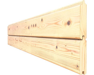 Bertilo She Shed Arley havehus – 202 x 292 cm, naturtræ, med gulv og dobbeltdør