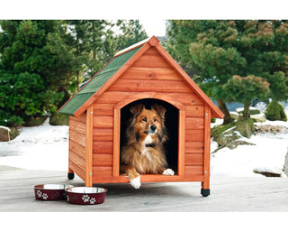 Karlie Classic Hundehus 112x95x102 cm – Træ – Stor Model