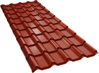 Ståltag, LIX Balcanic, Blank/Mat/GrandeMat, Med Antikondensdug, 1200 x 1180 x 0,50 mm