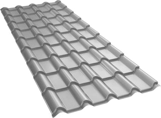 Balcanic, Ståltag, Blank/Mat/GrandeMat, Uden Antikondensdug, 1200 x 1180 x 0,50 mm