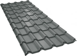 Ståltag, LIX Balcanic, Blank/Mat/GrandeMat, Med Antikondensdug, 1200 x 1180 x 0,50 mm