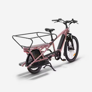El Ladcykel Longtail E-Three 500 – 711Wh – 170 kg Last – Pink Taupe