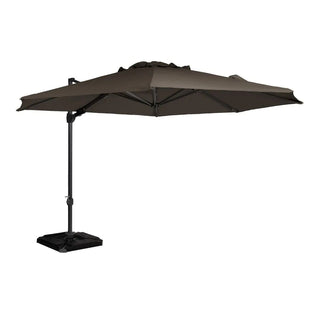 Solparasol Roma, Kaki-sort, 350 cm