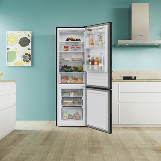 Candy CCT3L517EB Køle-/Fryseskab 260 L – Low Frost – Sort – 176 cm