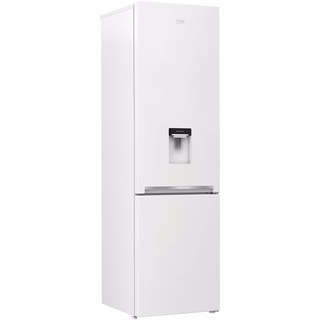 BEKO RCSA406K40DWN Kølefryseskab med vanddispenser, 386 liter, H 202,5 cm, Vendbare døre