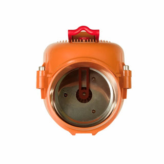 PVC kontraventil DN110 med lås – Ø110 mm, orange