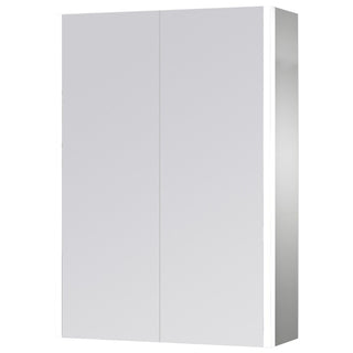 Spejlskab til badeværelse med belysning Kadda HK-1014, 2 låger, 60 × 80 cm