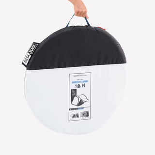 Pop-up Telt 2 Personer 2 Seconds Fresh & Black – Camping Telt – Hvid